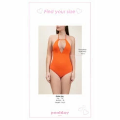 Une Pièce Gainant - Orange -LEMON CURVE Ventes 27 3500212 5 1140x1140