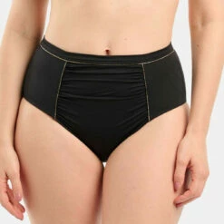 Bas De Bain Taille Haute - Noir