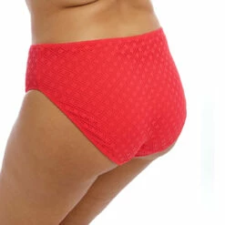 Bas De Maillot De Bain Taille Mi Haute Rouge -LEMON CURVE Ventes bas de maillot de bain taille mi haute 3433668 2 1140x1140