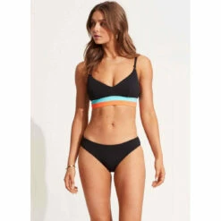 Seafolly Culotte De Bain Classique - Noir -LEMON CURVE Ventes culotte de bain classique noir 3382410 4 1140x1140