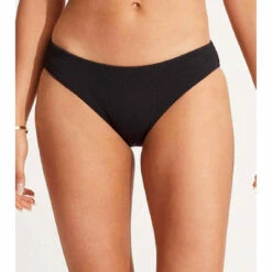 Seafolly Culotte De Bain Classique - Noir