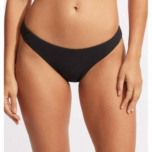Seafolly Culotte De Bain Classique - Noire -LEMON CURVE Ventes culotte de bain classique noir 3382432 1140x1140