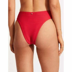 Seafolly Culotte De Bain Taille Haute - Rouge -LEMON CURVE Ventes culotte de bain taille haute rouge 3382418 3 1140x1140