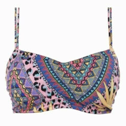 Haut De Maillot De Bain Bralette Armatures - Multicolore Fantasie