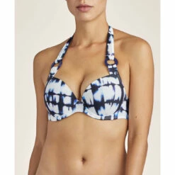 Haut De Maillot De Bain Coques Armatures Bleu