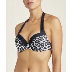 Haut De Maillot De Bain Coques Armatures - Marron