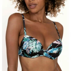 Haut De Maillot De Bain Coques Armatures Noir