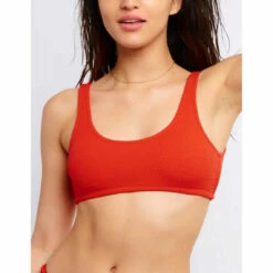 Banana Moon Haut De Maillot De Bain Teen Brassière Sans Armatures Orange