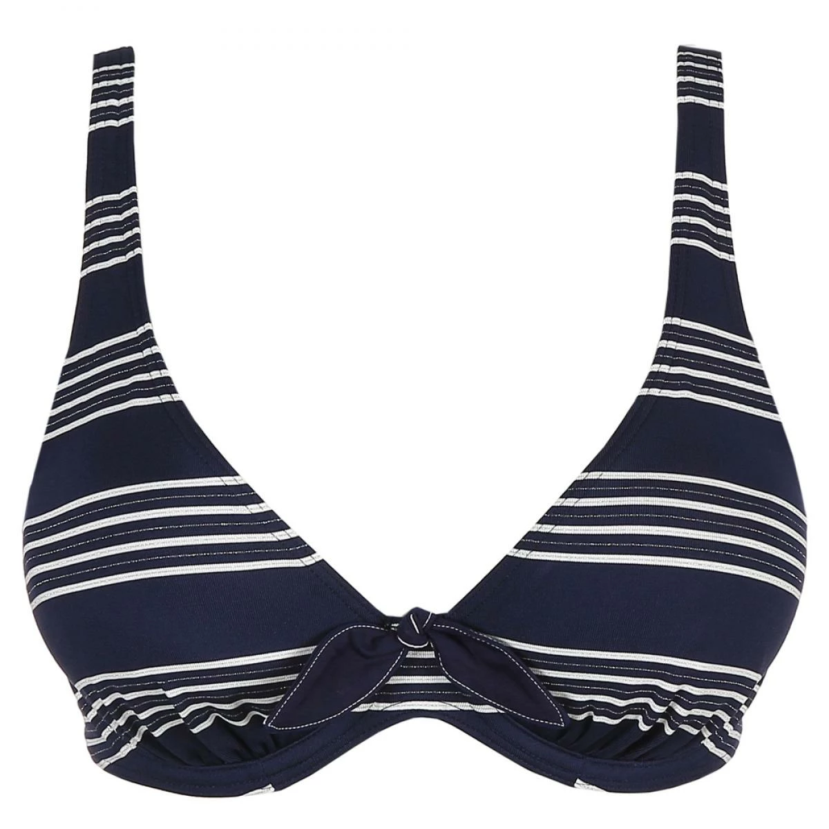 Haut De Maillot De Bain Triangle Armatures Bleu 4 Haut De Maillot De Bain Triangle Armatures Bleu – Image 2