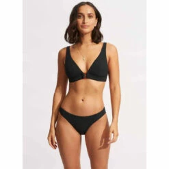 Seafolly Haut De Maillot De Bain Triangle - Noir -LEMON CURVE Ventes haut de maillot de bain triangle noir 3382428 4 1140x1140