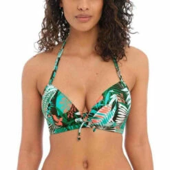 Haut De Maillot De Bain Triangle Sans Armatures - Multicolore