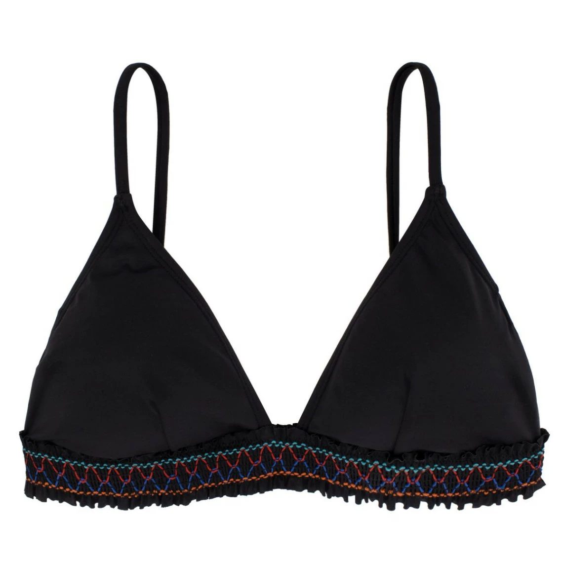 Haut De Maillot De Bain Triangle Sans Armatures Noir 4 Haut De Maillot De Bain Triangle Sans Armatures Noir – Image 2