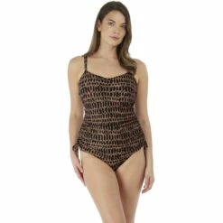 Haut De Tankini De Bain Armatures Fantasie Bain Marron