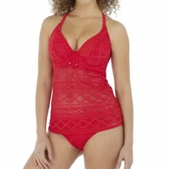 Haut De Tankini De Bain Armatures Freya Maillots Rouge