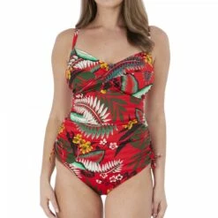 Haut De Tankini De Bain Armatures Fantasie Bain ROUGE