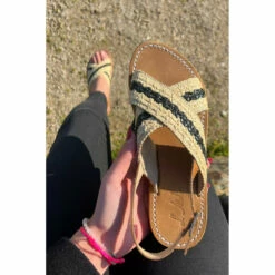 Sandales Femme En Cuir - Beige -LEMON CURVE Ventes img4571 3426248 3 1140x1140