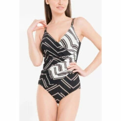 Maillot De Bain 1 Pièce Bonnets Mousse Armatures - Noir