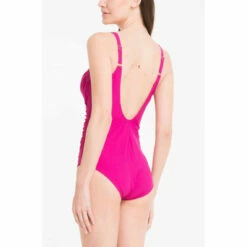 Maillot De Bain 1 Pièce Bonnets Mousse Armatures - Rose -LEMON CURVE Ventes maillot de bain 1 piece bonnets mousse armatures rose 3368448 3 1140x1140