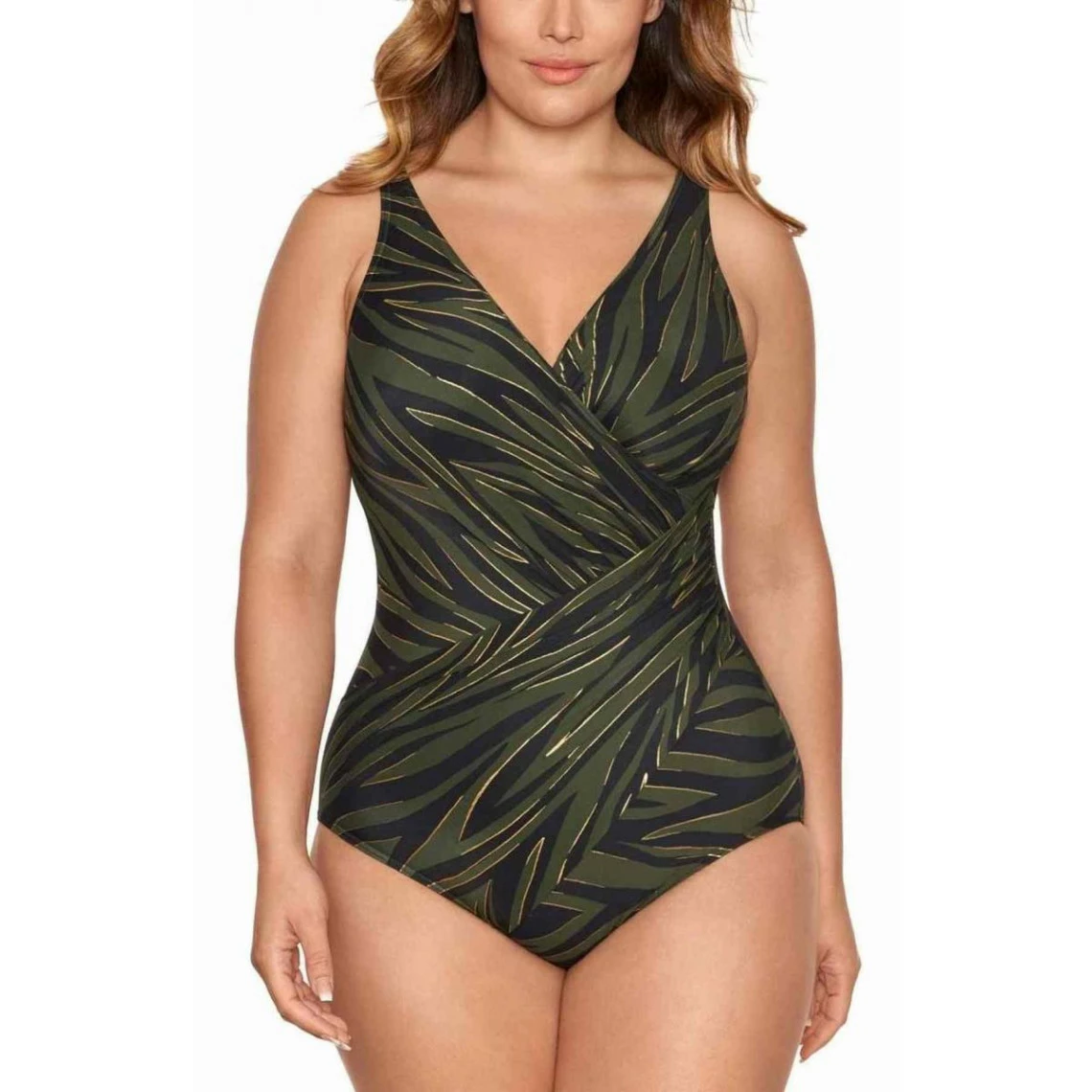 Miraclesuit Maillot De Bain 1 Pièce Plongeant - Vert 3 Miraclesuit Maillot De Bain 1 Pièce Plongeant - Vert