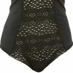 Maillot De Bain Gainant Une Pièce Bonnets Moulés - Noir -LEMON CURVE Ventes maillot de bain gainant une piece bonnets moules elomi indie black 10 1200x1200