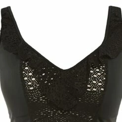 Maillot De Bain Gainant Une Pièce Bonnets Moulés - Noir -LEMON CURVE Ventes maillot de bain gainant une piece bonnets moules elomi indie black 9 1200x1200