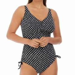 Maillot De Bain Une Pièce Armatures Fantasie SANTA MONICA Noir