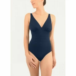 Maillot De Bain Une Pièce Sans Armatures Bleu