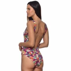 Banana Moon Maillot De Bain Une Pièce Sans Armatures Dos Nu Multicolore -LEMON CURVE Ventes maillot de bain une piece multicolore 260033 5 1200x1200