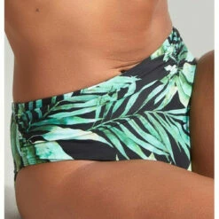 Culotte De Bain Taille Haute Multicolore