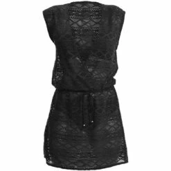 Robe De Plage Noir -LEMON CURVE Ventes robe de plage freya sundance noir 3 1140x1140