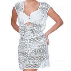 Robe De Plage Blanc