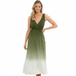Robe De Plage - Vert