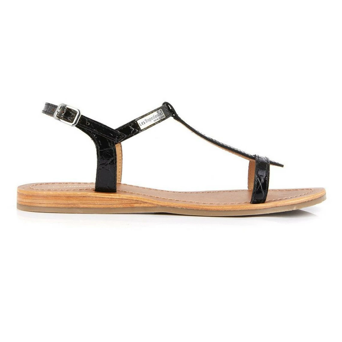 Sandale Femme Hacroc Noir - Les Tropéziennes 4 Sandale Femme Hacroc Noir - Les Tropéziennes – Image 2