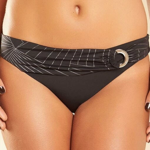 Slip De Bain Classique Noir -LEMON CURVE Ventes slip de bain classique chantelle caprera noir 1 1200x1200