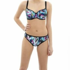 Slip De Bain Abstract Print -LEMON CURVE Ventes slip de bain cleo by panache avril abstract print 10 1200x1200