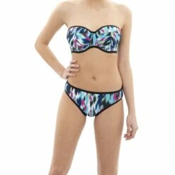 Slip De Bain Abstract Print -LEMON CURVE Ventes slip de bain cleo by panache avril abstract print 6 1200x1200