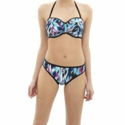 Slip De Bain Abstract Print -LEMON CURVE Ventes slip de bain cleo by panache avril abstract print 7 1200x1200