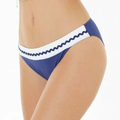 Slip De Bain Marine/ivoire Croisière BRIGITTE BARDOT-bleu