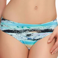 Slip De Bain Mi-couvrant - Bleu