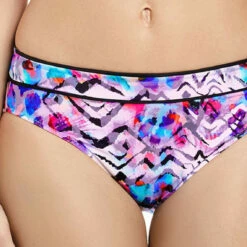 Slip De Bain Mi-couvrant Imprimé - Multicolore -LEMON CURVE Ventes slip de bain mi couvrant fantasie malundi multi 2 1140x1140