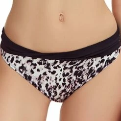 Slip De Bain Mi-couvrant Noir