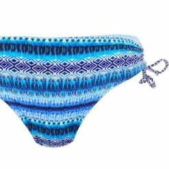 Slip De Bain Mi-couvrant Jambes Réglables Imprimé - Bleu -LEMON CURVE Ventes slip de bain mi couvrant jambes reglables fantasie la manga pacific 6 1140x1140