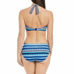 Slip De Bain Mi-couvrant Jambes Réglables Imprimé - Bleu -LEMON CURVE Ventes slip de bain mi couvrant jambes reglables fantasie la manga pacific 9 1140x1140