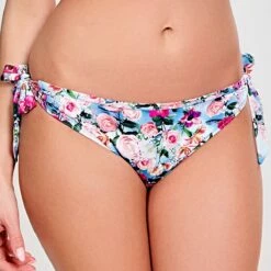 Slip De Bain Blue Floral