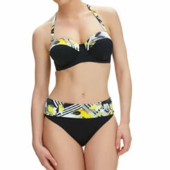 Slip De Bain Taille Ajustable - Noir -LEMON CURVE Ventes slip de bain taille ajustable fantasie beziers black 7 1140x1140