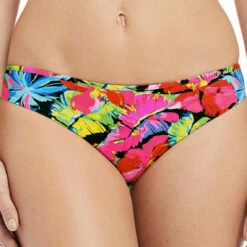 Slip De Bain Taille Basse Reversible - Multicolore