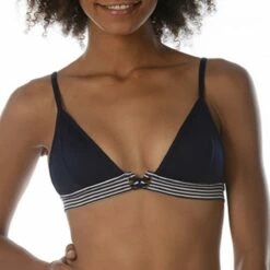 Banana Moon Haut De Maillot De Bain Triangle Bleu