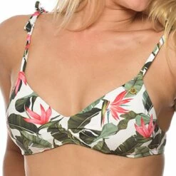 Banana Moon Haut De Maillot De Bain Triangle Kaki