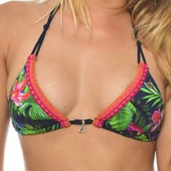 Banana Moon Haut De Maillot De Bain Triangle Multicolore