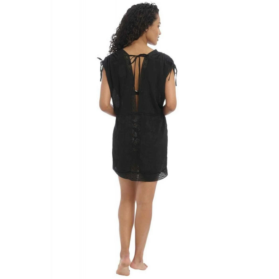 Tunique De Plage - Noire 7 Tunique De Plage - Noire – Image 5